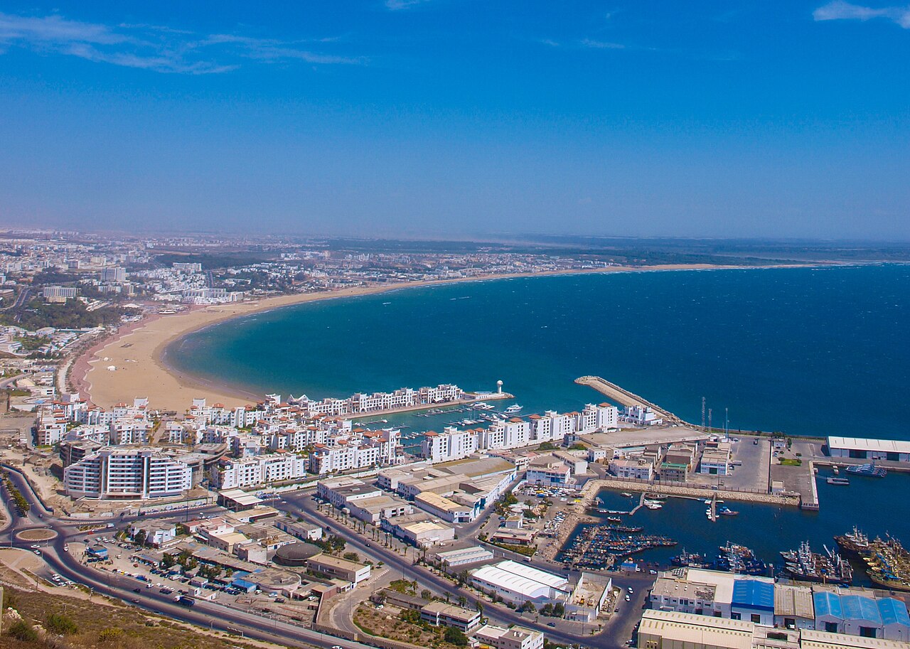 Vue de Agadir