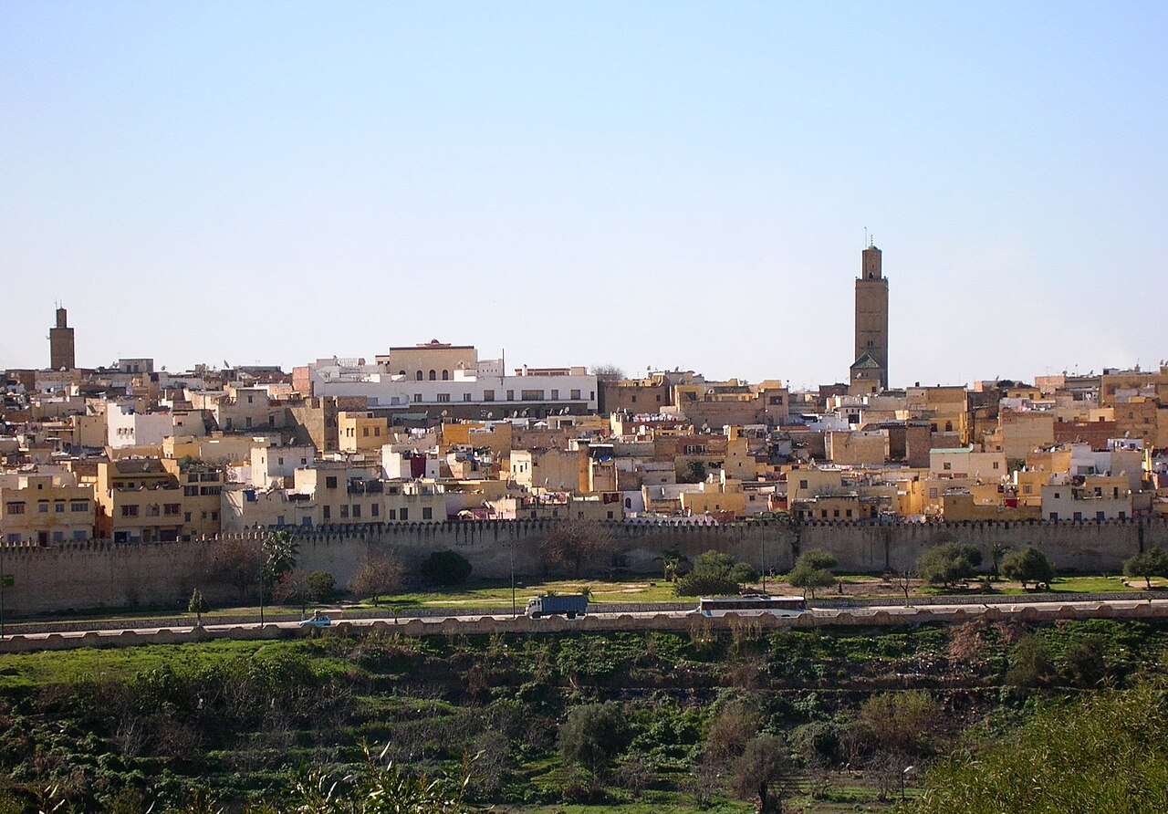 Vue de Meknès