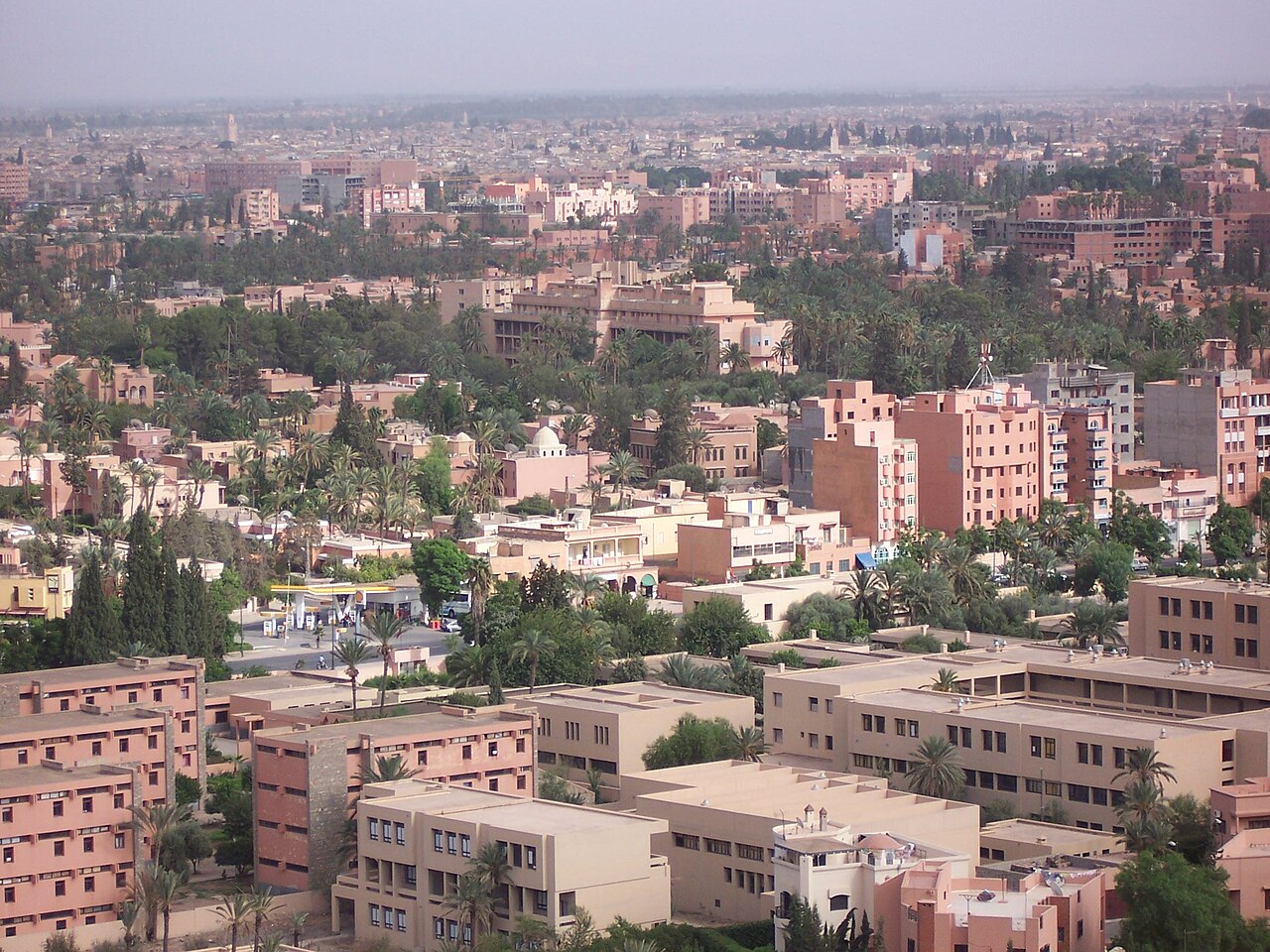 Vue de Marrakech
